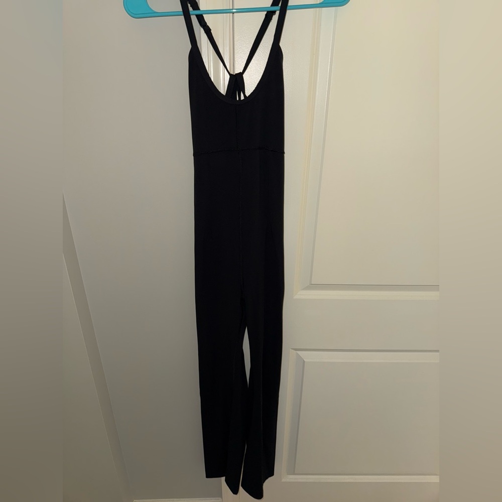 Black Sleeveless Jumpsuit